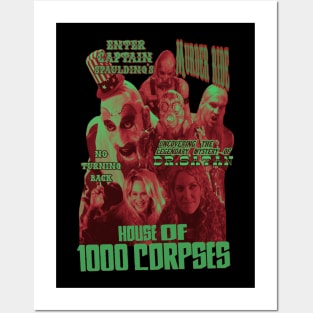 House Of 1000 Corpses, Cult Horror, (Version 2) Posters and Art